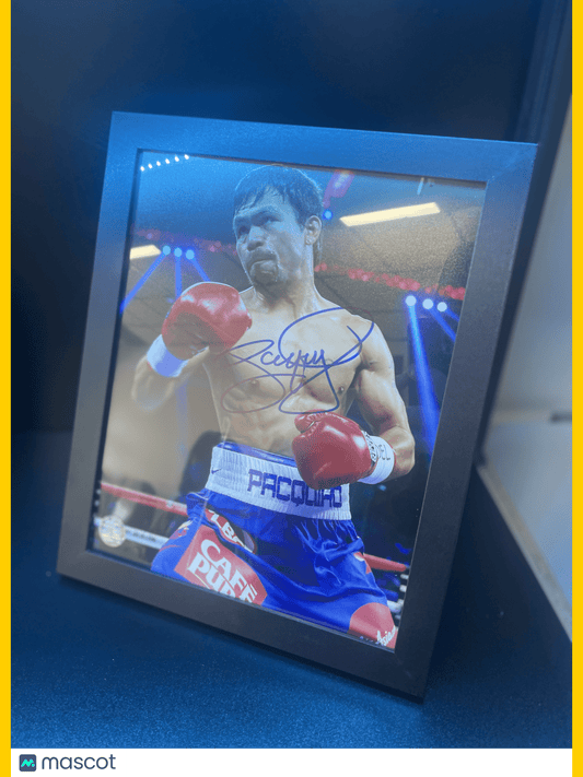 Manny Pacquiao Signed Photo w/COA