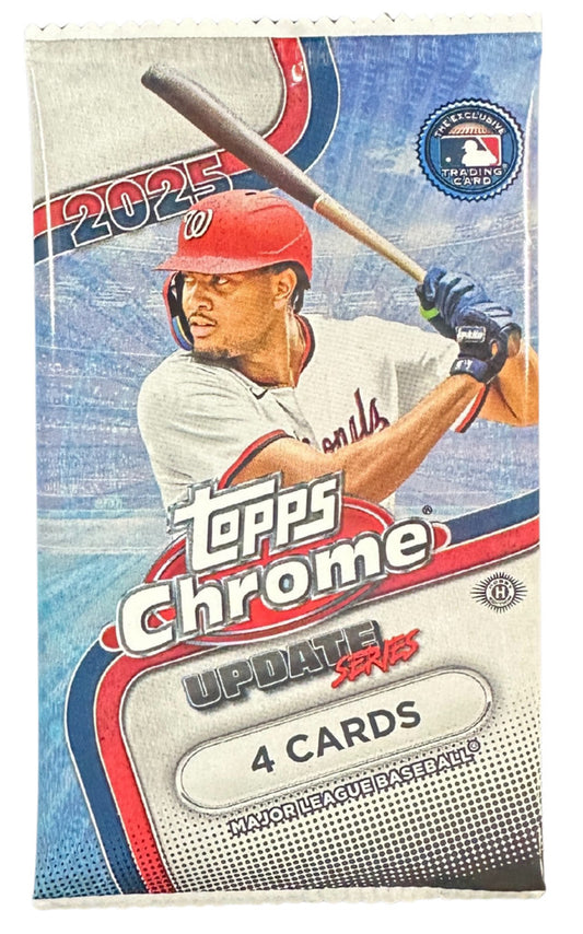 2025 Topps Chrome Update Baseball Hobby Pack