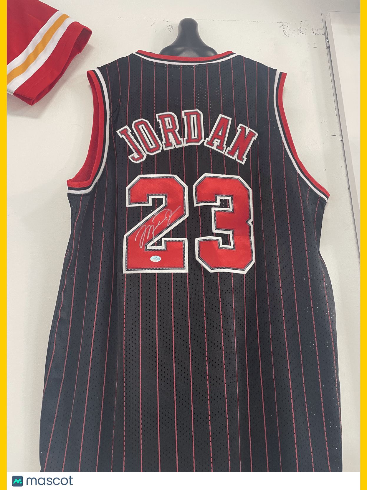 Michael Jordan Signed/Autographed Hardwood Classics Basketball Jersey w/COA