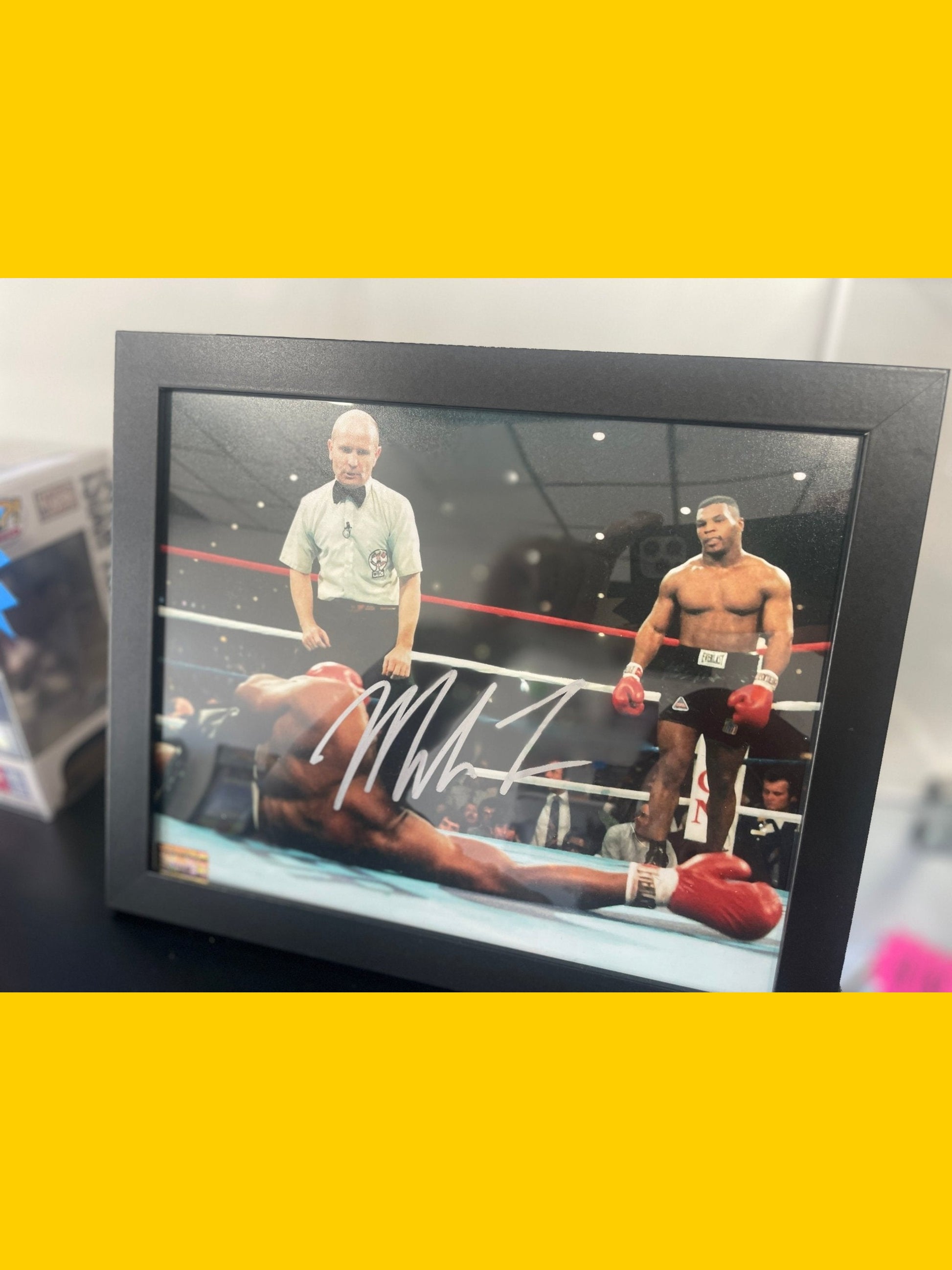 Mike Tyson Signed Photo w/COA