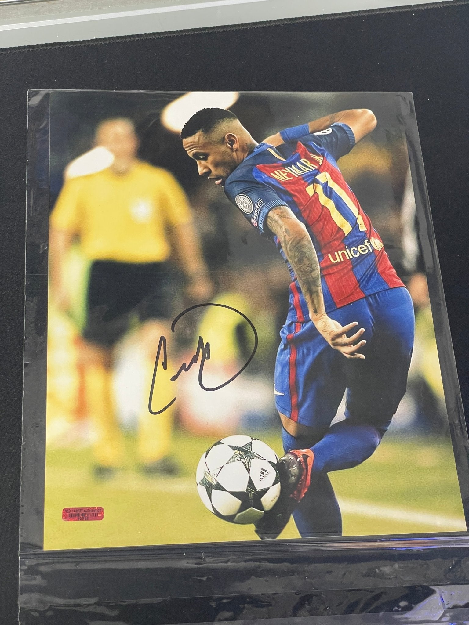 Neymar da Silva Santos Signed Photo w/COA