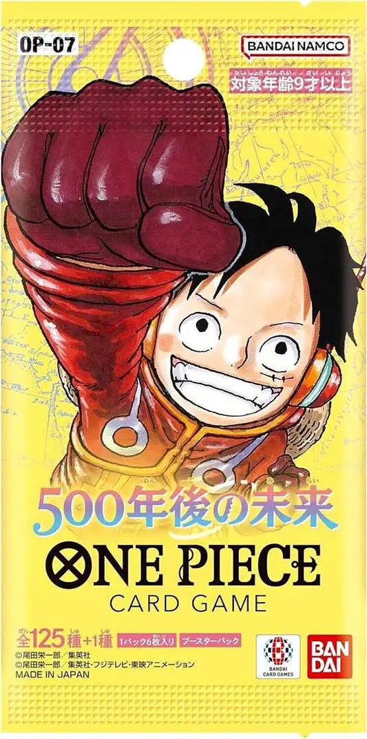 One Piece Card Game: 500 Years in the Future (OP-07) Japanese Booster Pack