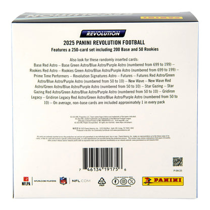 2025 Panini Revolution Football Mega Box