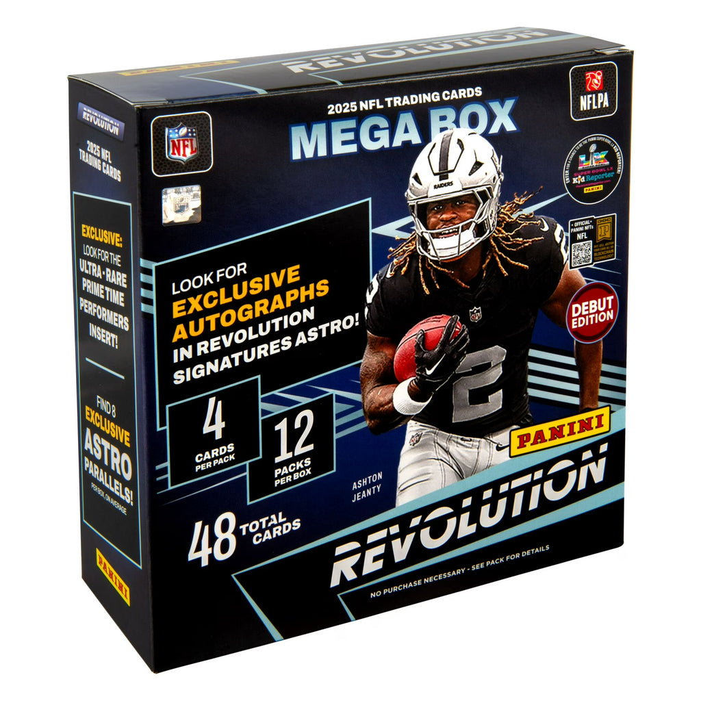 2025 Panini Revolution Football Mega Box