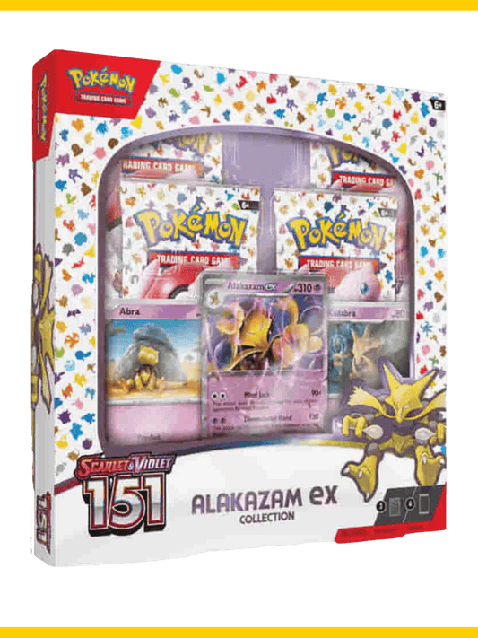 Pokemon 151 Alakazam ex Collection Box