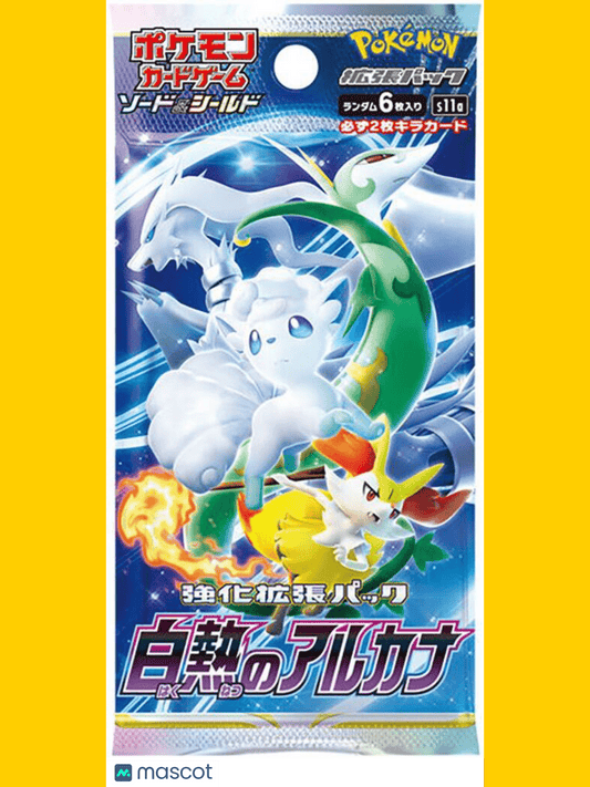 Pokemon Incandescent Arcana Japanese Silver Tempest Booster Pack