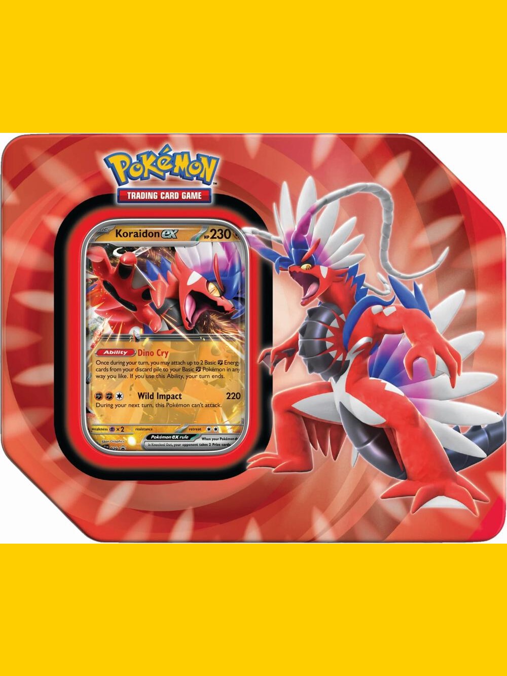 Pokemon Paldea Legends Tin