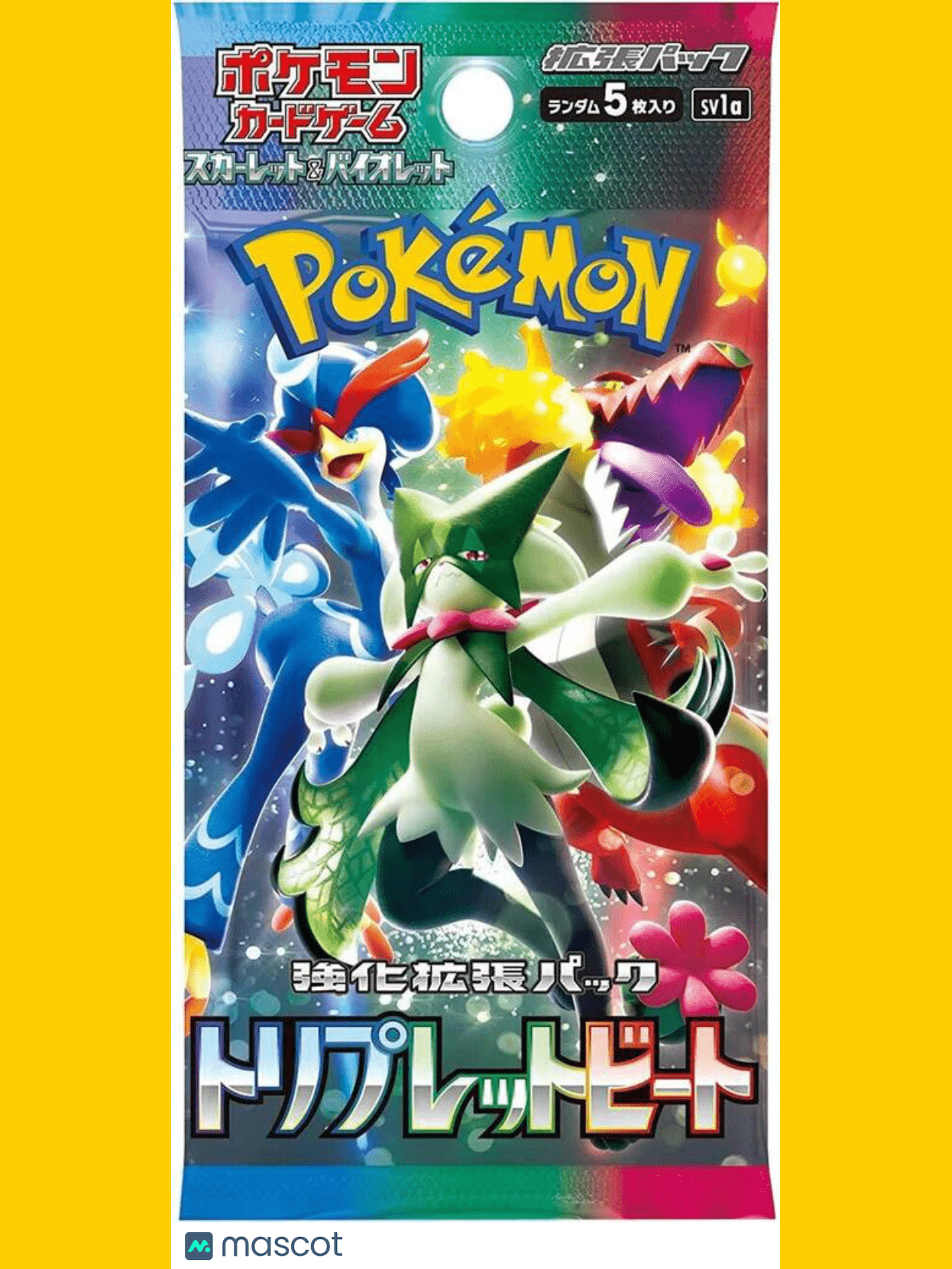 Pokemon Triple Beat Japanese Paldea Evolved Booster Pack