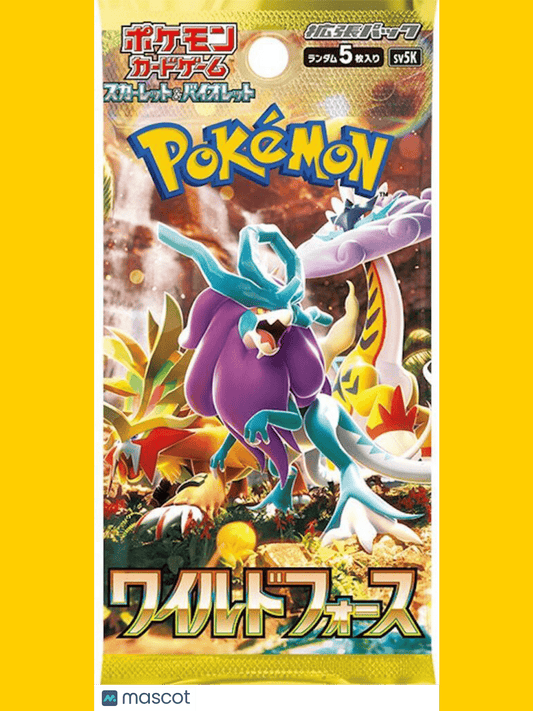 Pokemon Wild Force Japanese Temporal Forces Booster Pack