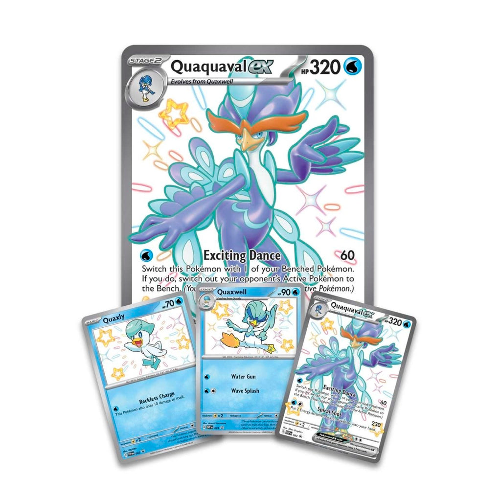 2024 Pokémon TCG: Scarlet & Violet—Paldean Fates Quaquaval ex Premium Collection
