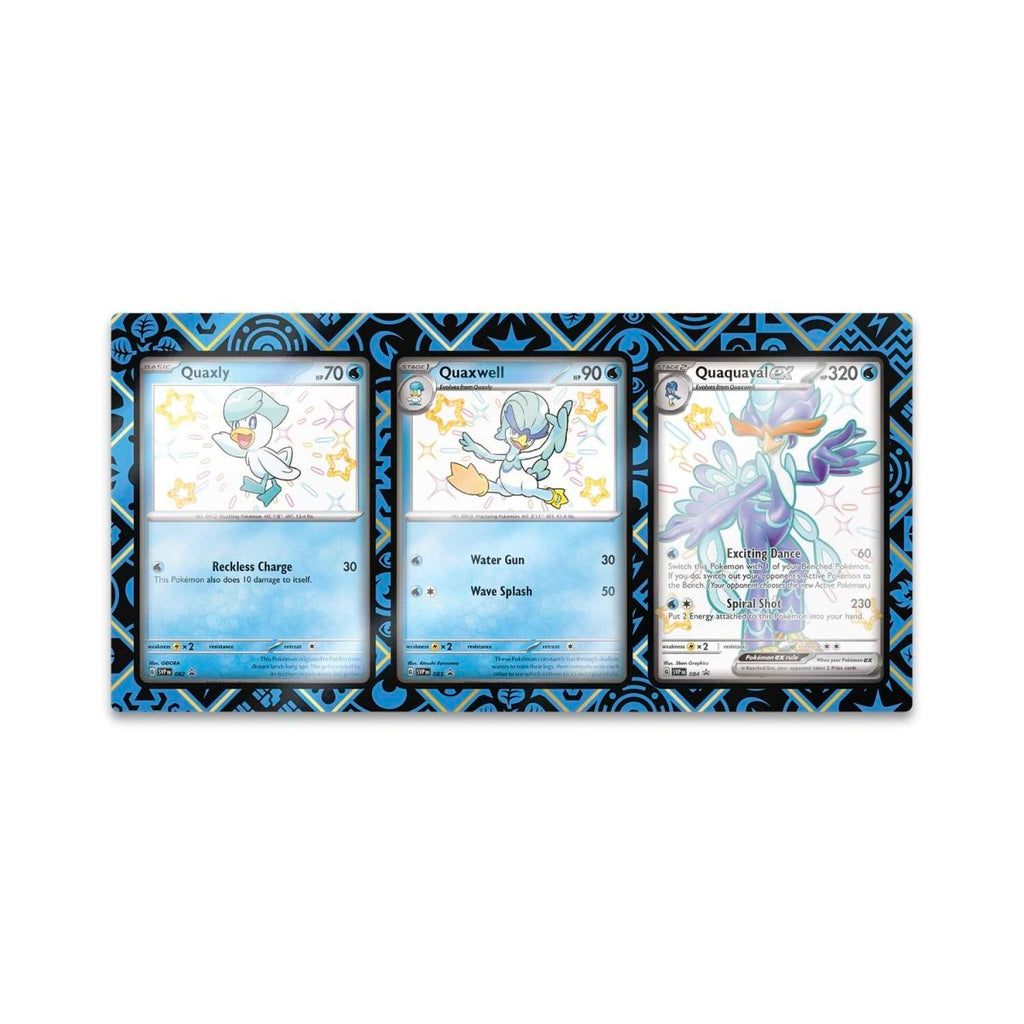2024 Pokémon TCG: Scarlet & Violet—Paldean Fates Quaquaval ex Premium Collection