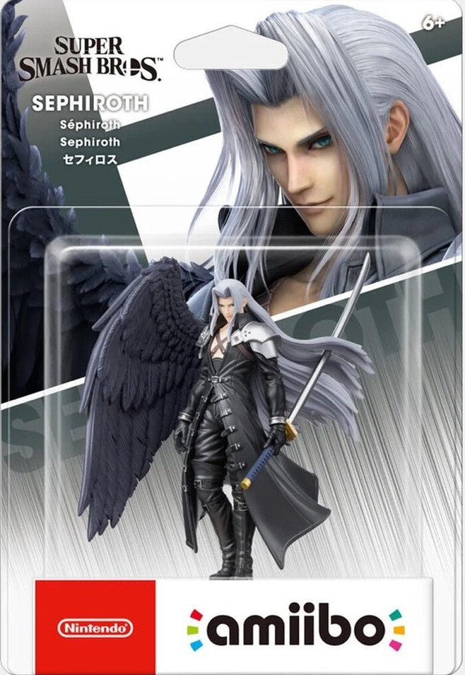 Super Smash Bros. Series Sephiroth (Amiibo) - New (Sealed)