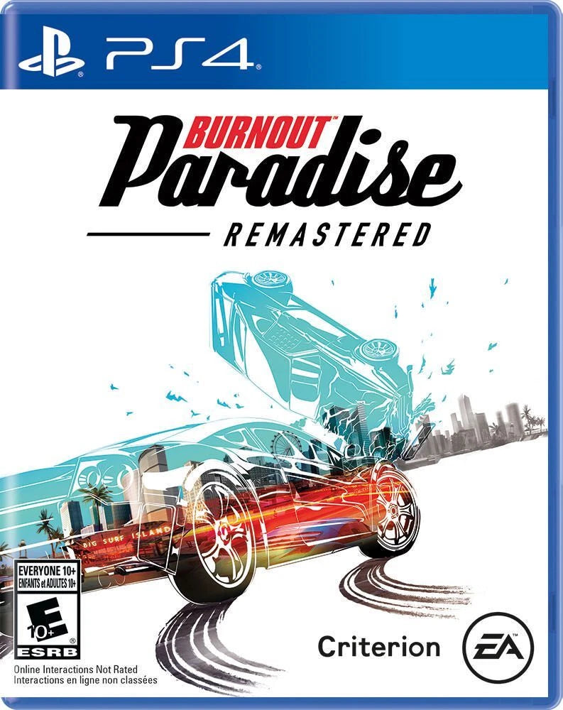 Burnout Paradise Remastered (PlayStation 4) - Pre Owned (No DLC)