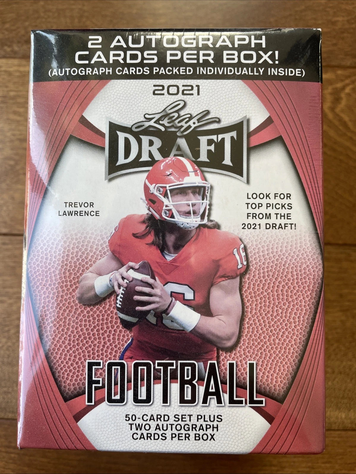 2021 Leaf Draft Football Blaster Box