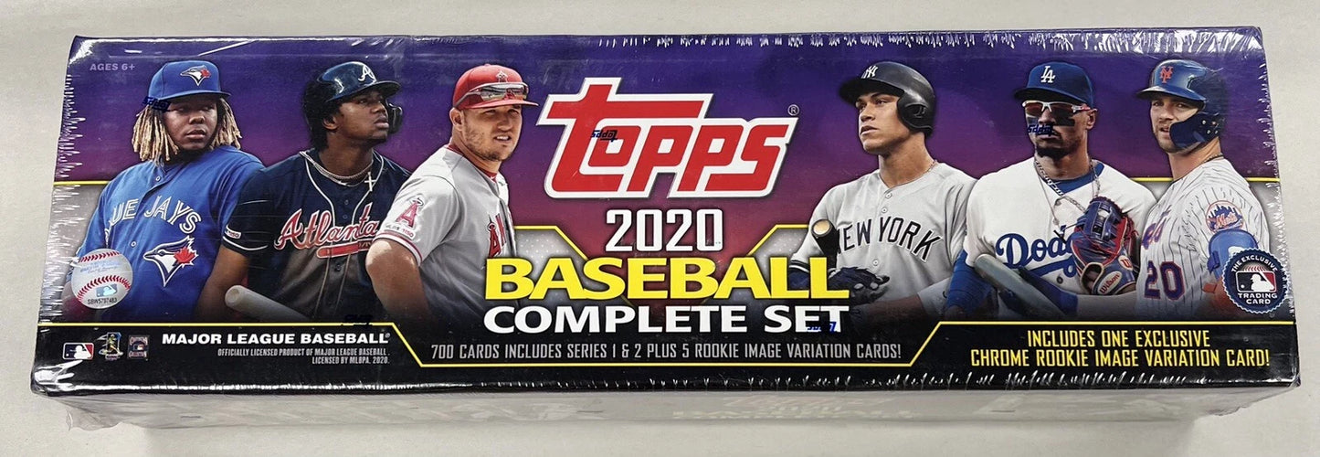 2020 Topps Complete Set Baseball Box