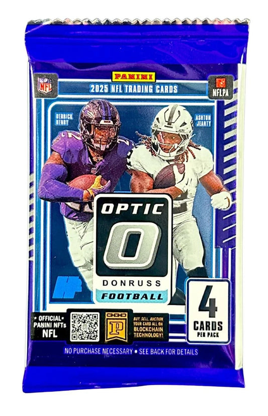 2025 Donruss Optic Football Hobby Pack