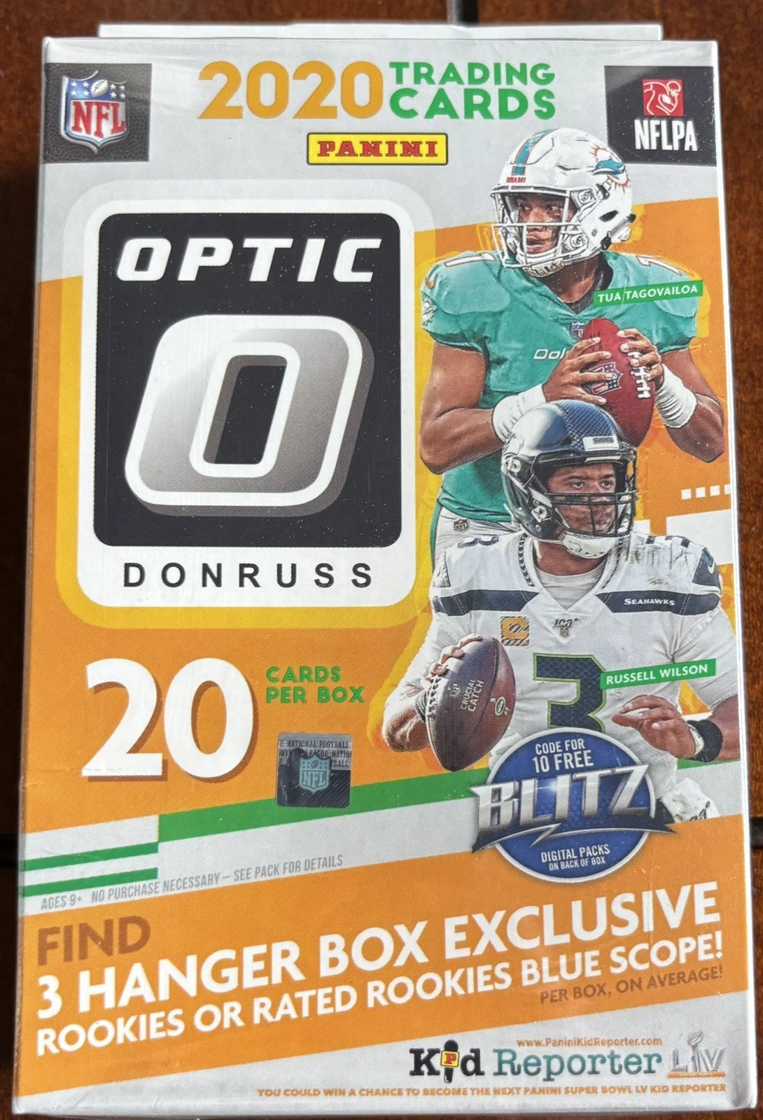 2020 Donruss Optic Football Hanger Box