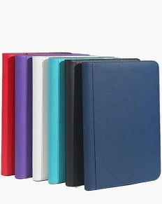 Generic 2-Tone 9-Pocket Zippered Binder