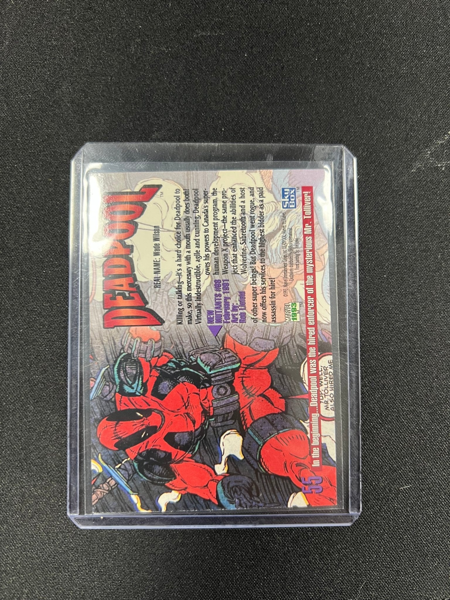 Skybox Mosaic Deadpool Masterpieces #122 RP01-EN024