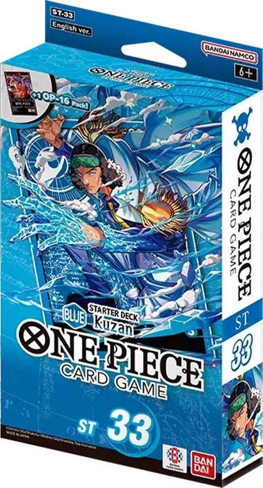 One Piece Card Game: Starter Deck 33—BLUE Kuzan (ST-33)