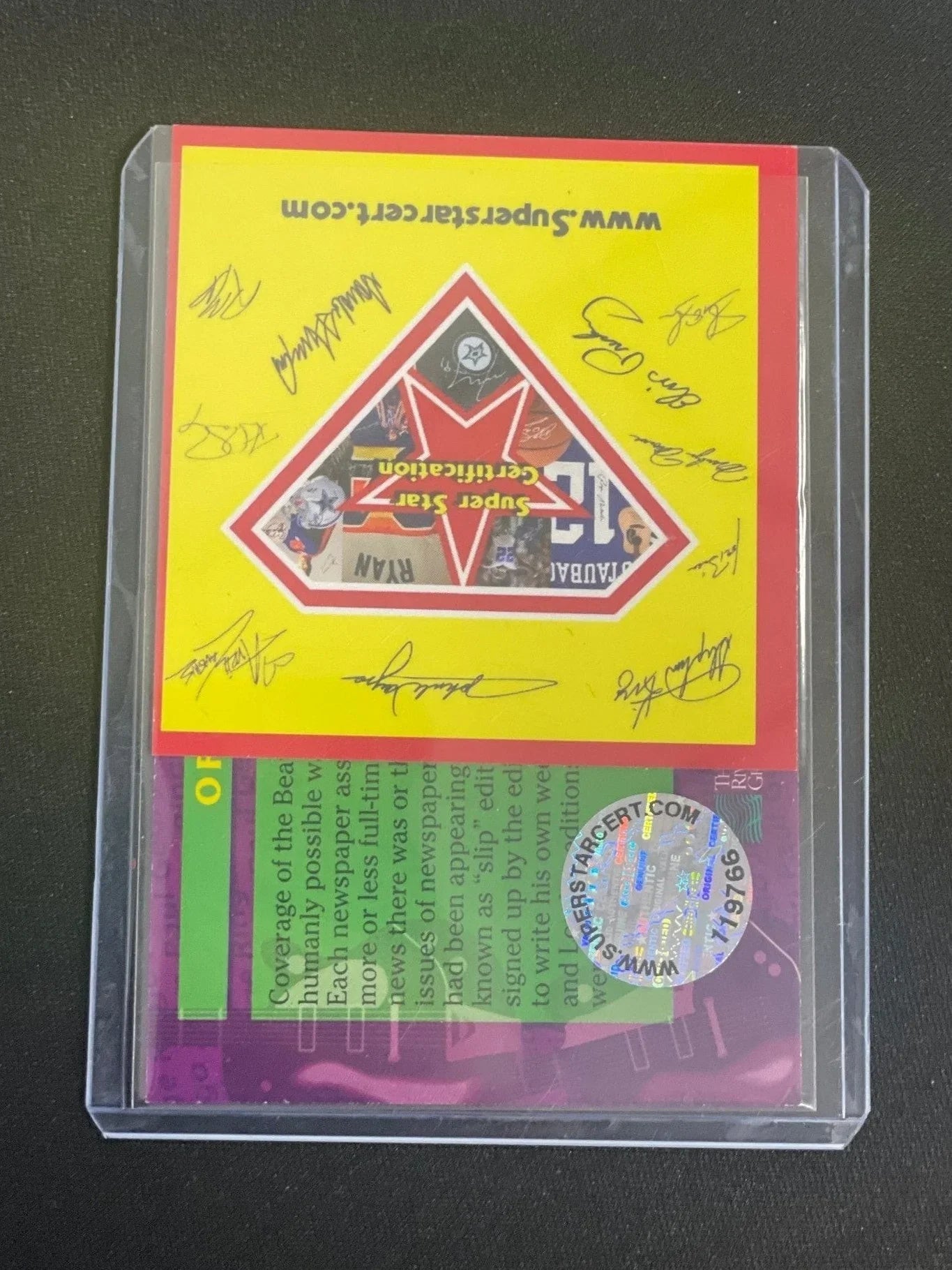 The Beatles Collection Ringo Starr Autograph #61 - Papa Joey's Collectibles