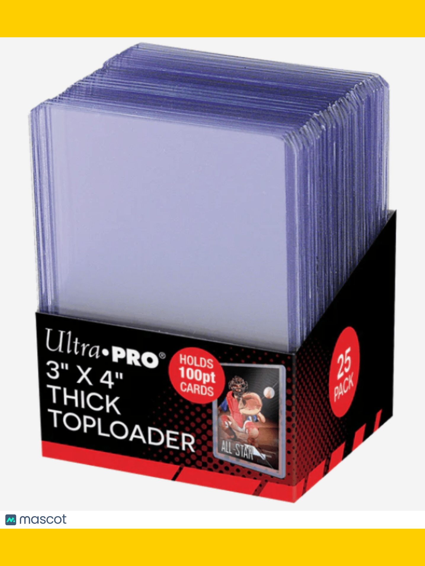 Toploader Ultra PRO Standard Clear