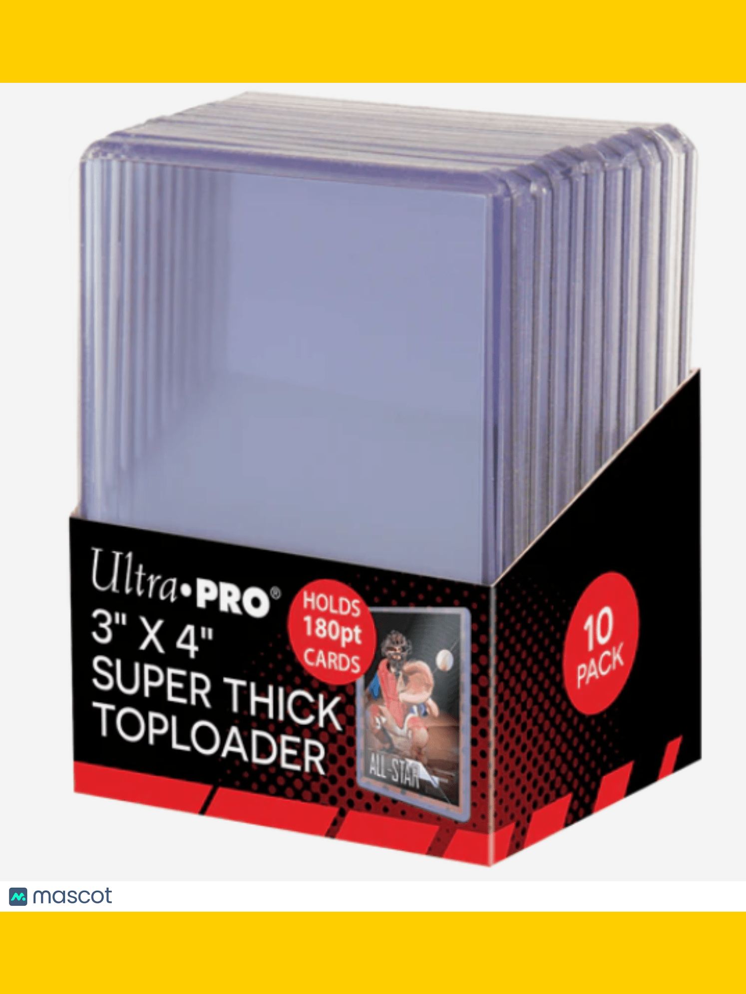 Toploader Ultra PRO Standard Clear