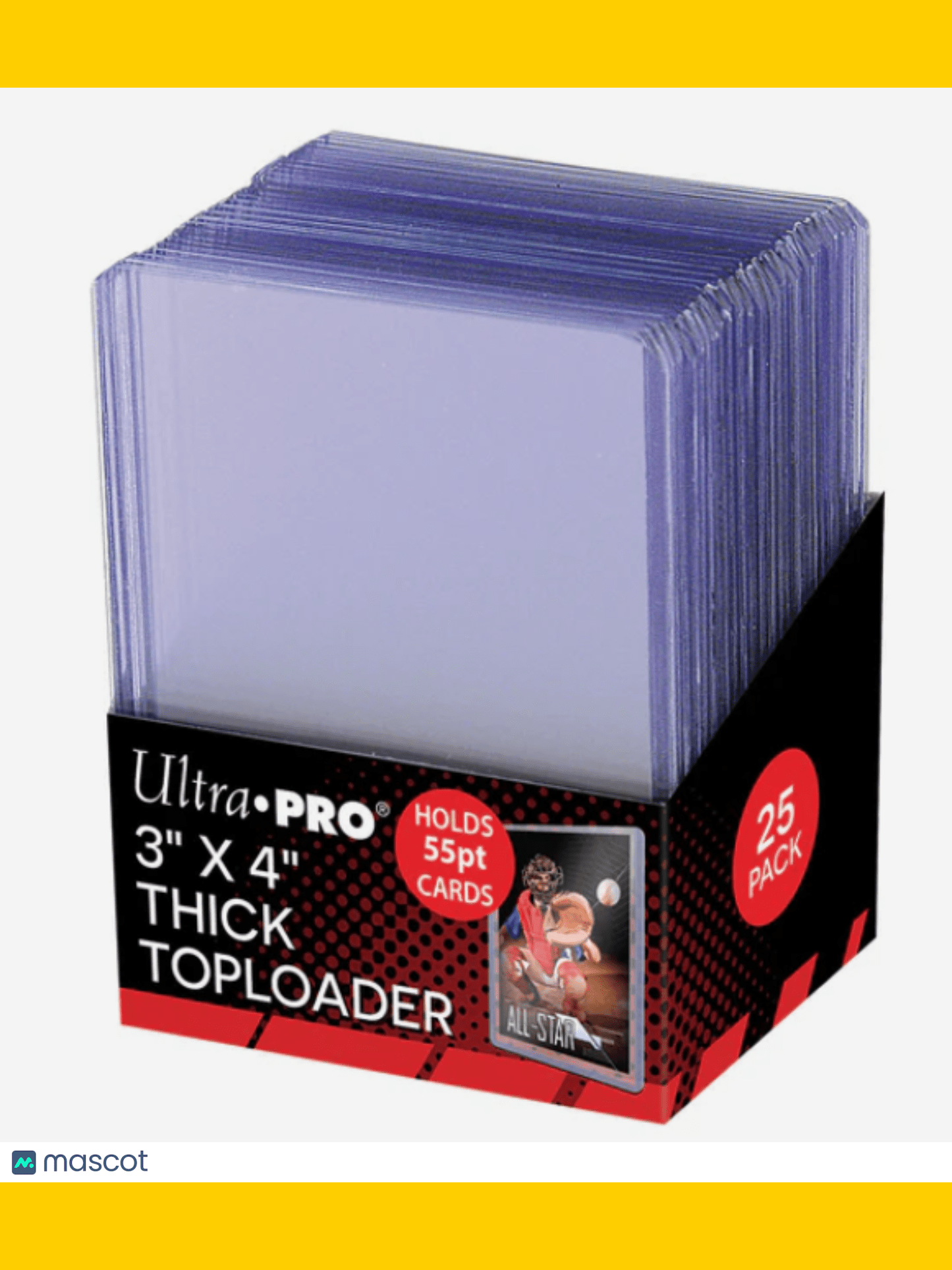 Toploader Ultra PRO Standard Clear