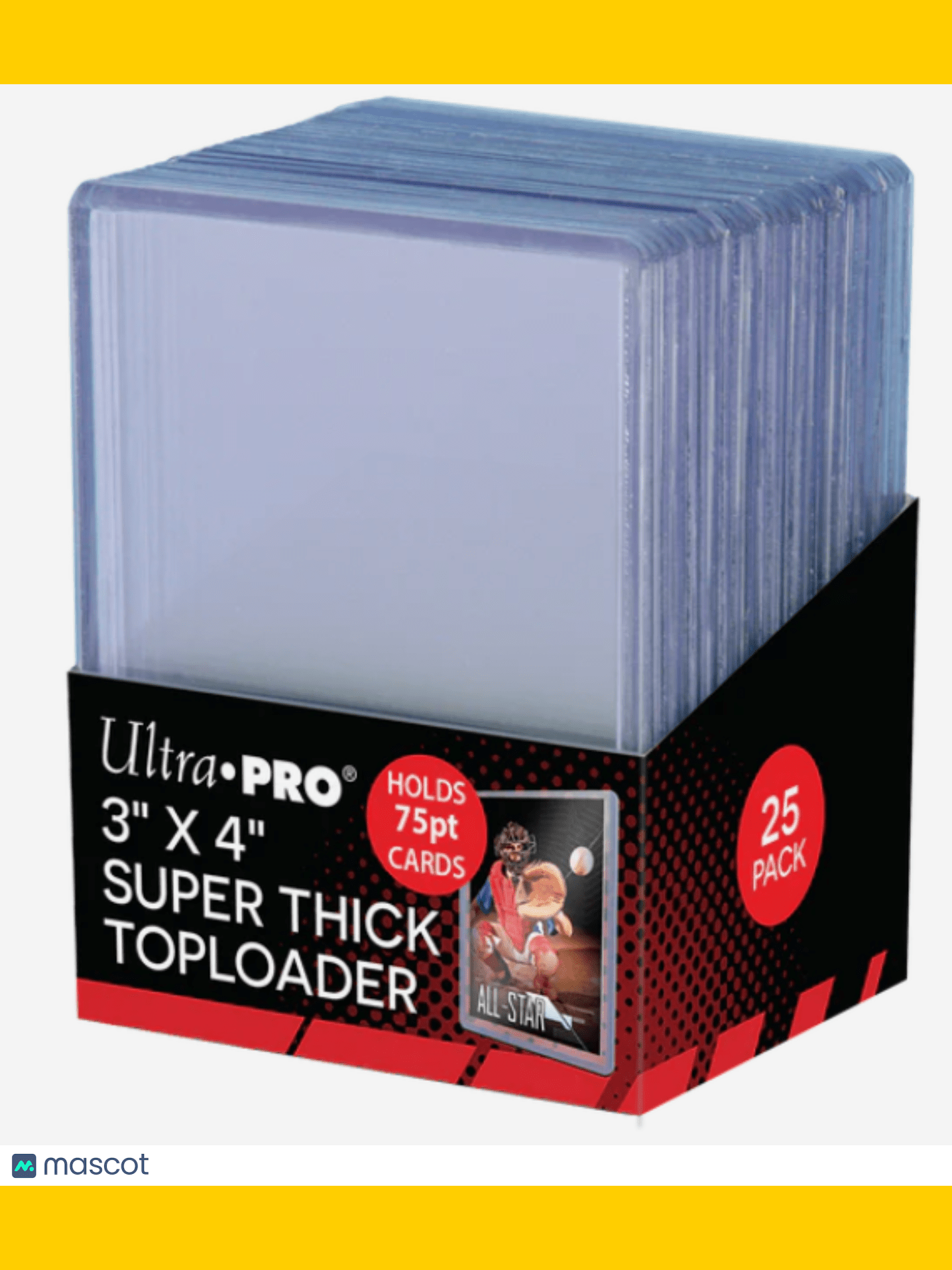 Toploader Ultra PRO Standard Clear