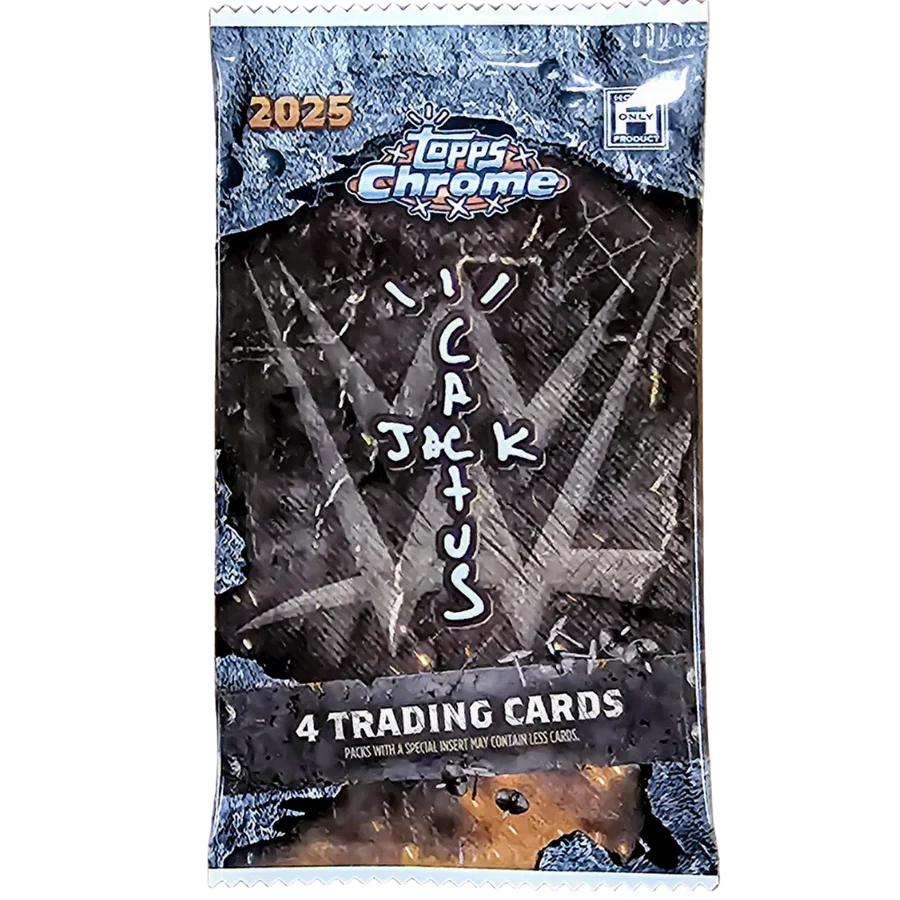2025 Topps Chrome WWE x Cactus Jack Wrestling - Hobby Pack