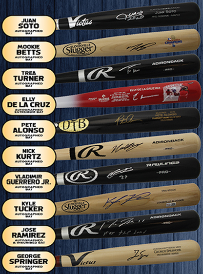 2026 TRISTAR Hidden Treasures Autographed Bats