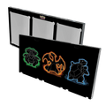 Ultra PRO: Pokemon: Neon Kanto One-Touch Edge 3-Card Display Case