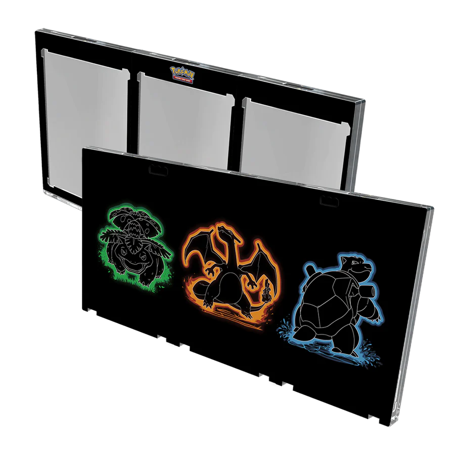 Ultra PRO: Pokemon: Neon Kanto One-Touch Edge 3-Card Display Case