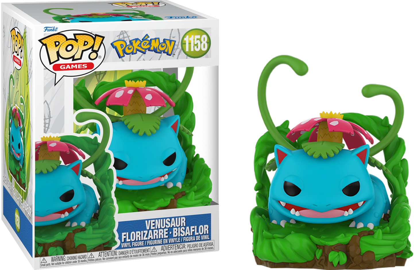 POP! Games—Pokémon—Venusaur #1158