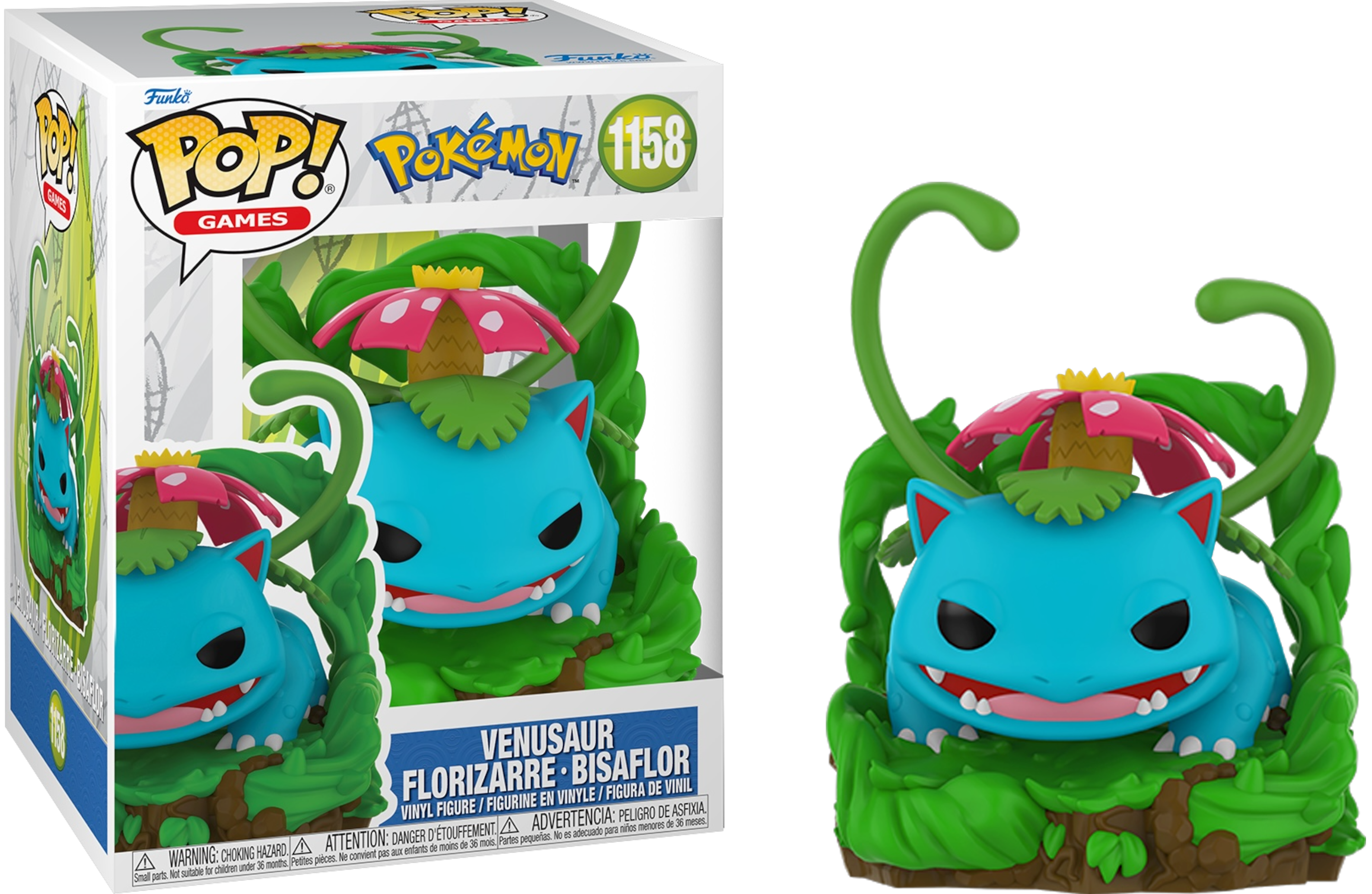 POP! Games—Pokémon—Venusaur #1158